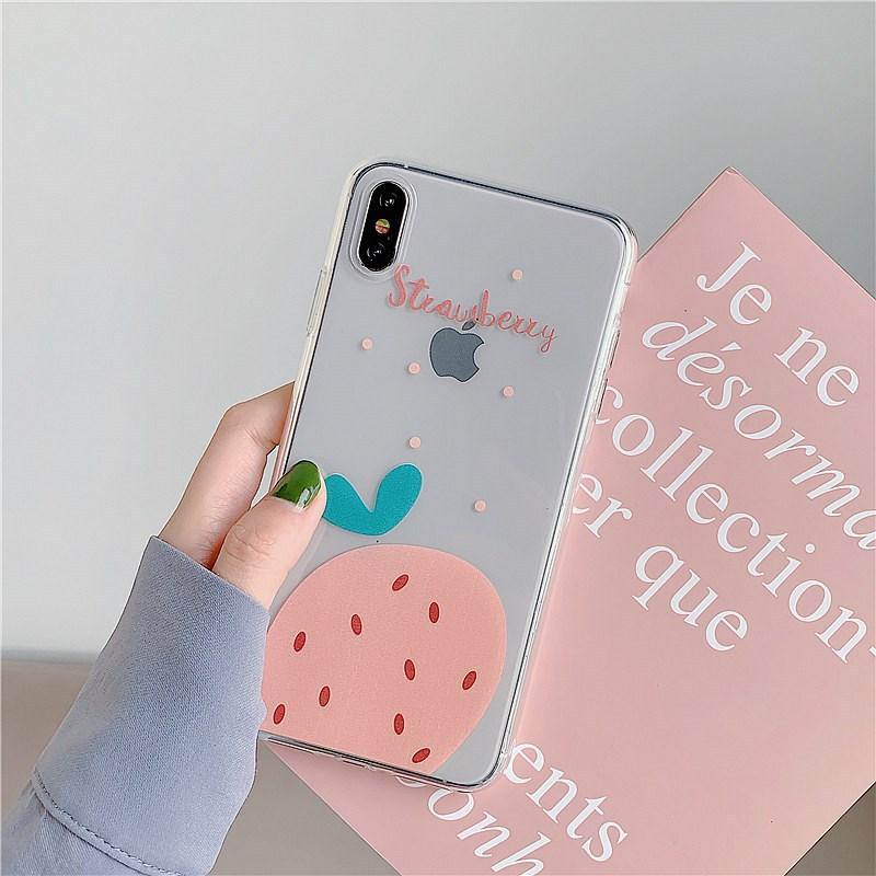 Pink strawberry  | IPhone