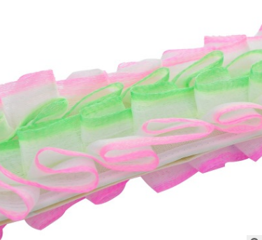 1PC Long Rubbing Washcloth Bath Brush For Back Towers Exfoliating Scrub Shower Sponge For Body Bathroom Accessories Nylon Towel (China)
