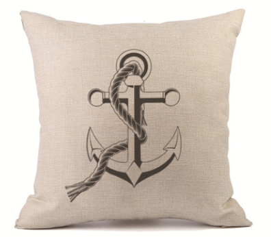 Customized pillowcase car sofa pillowcase lumbar pillow linen pillow sofa cushion