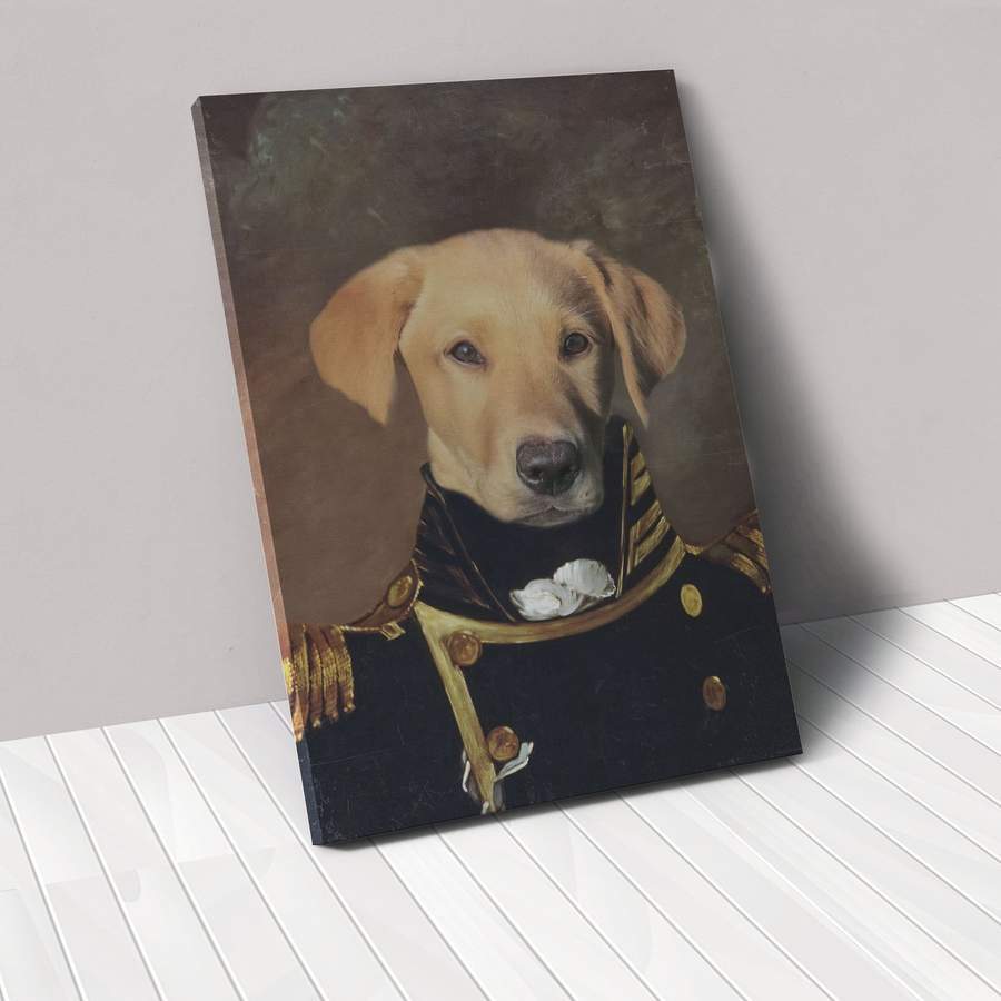 Personalized Pet Canvas Portrait