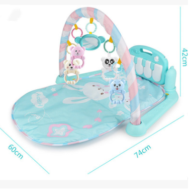 Pedal Piano Luz Música Fitness Rack Infantil