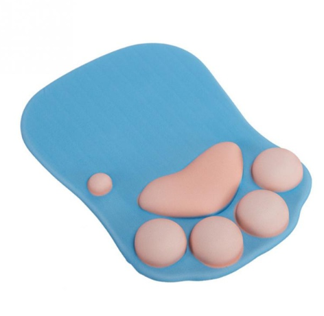 Personality Cat Paw Comfortable Soft Office Desk Decor Wrist Support Mouse Pad