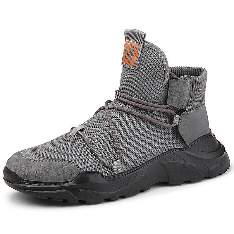 Flying woven sports shoes