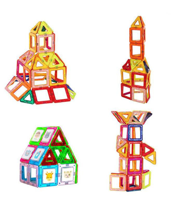 Blocks de triángulos magnéticos