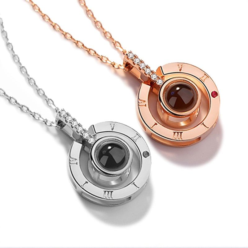 Collares con leyenda TE AMO en 100 idiomas