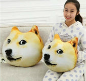 Manufacturers selling God annoying dog 3D creative head pillow cushion Ha J Chiesa Moyer dog wholesale custom hand warmer