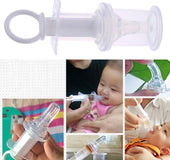 Baby syringe feeder