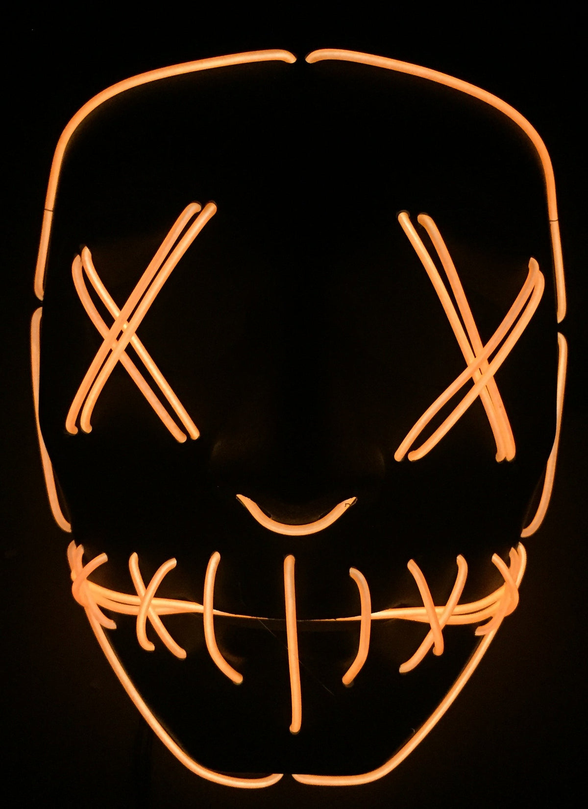Halloween Led Luminous Mask Horror Grimace Bloody EL wire Halloween Carnaval Party Club Bar DJ Glowing Full Face Masks