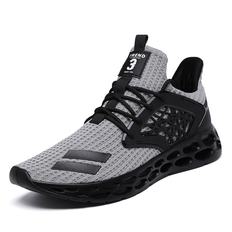 Men's sports shoes flying woven