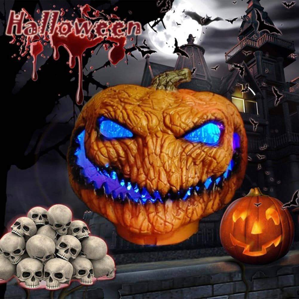 Halloween  pumpkin lights funny ghost pumpkin decoration