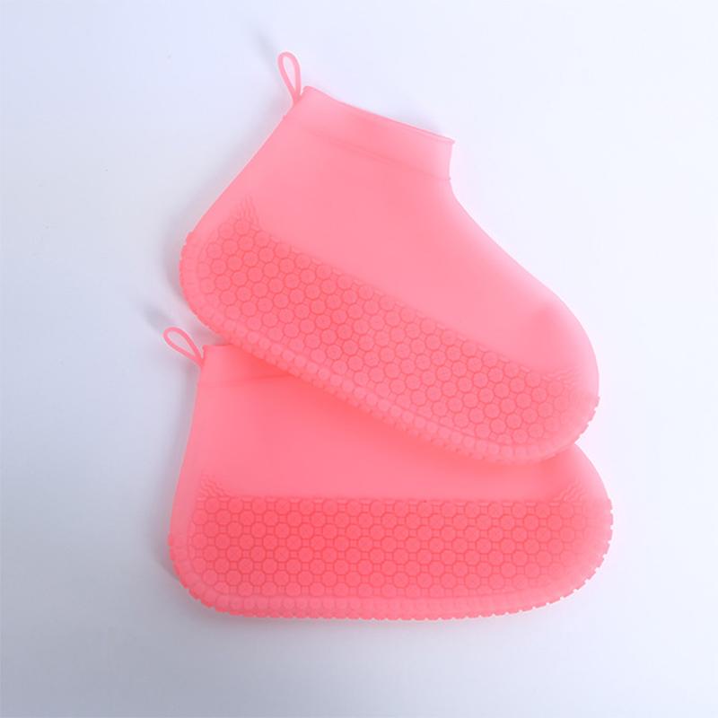Silicone Waterproof Rainy Rain Boots Cover Slip