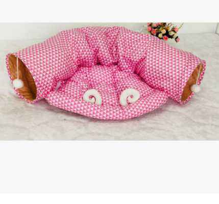 Cama Gato Con Tunel