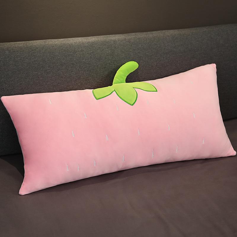 Soft cartoon fruit series square pillow