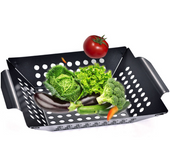 Barbecue dish barbecue tool enamel baking dish vegetable dish baked potato baking dish outdoor barbecue tray
