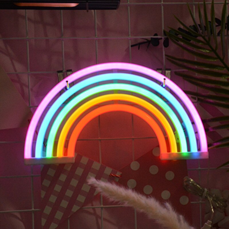 Arcoíris neón LED