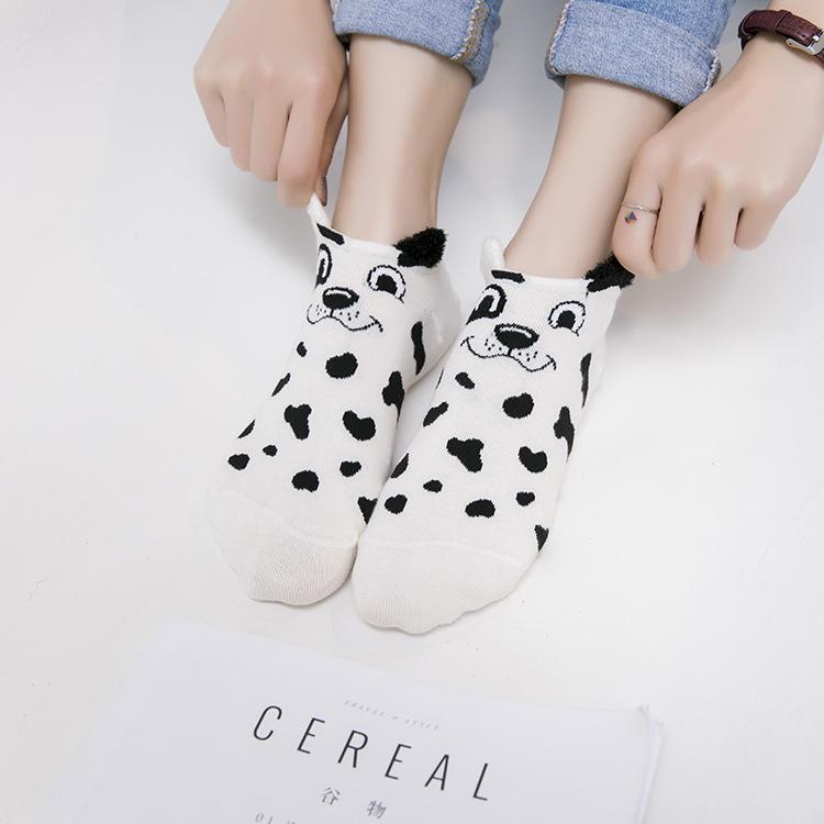 Cartoon cute cotton female socks