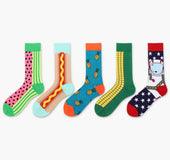 Cotton socks for couples