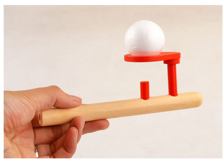 Blowing Pleasure Blowing Balls Magic Suspension Balls Children kids boys girls Wood Puzzle Traditional Toys Parenting baby Games