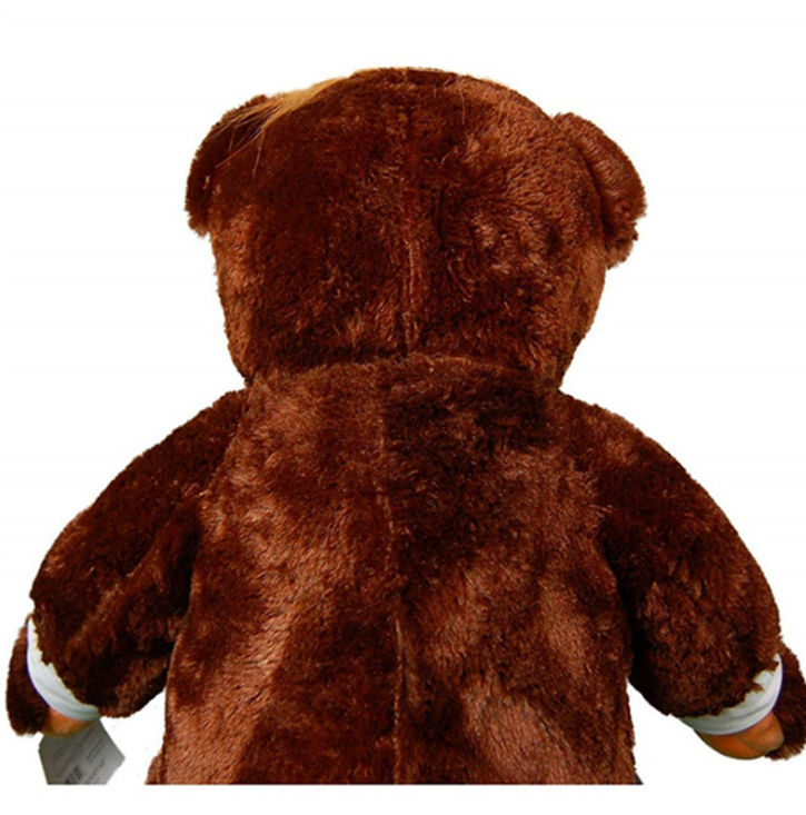 USA President Bear Trumpy Donald Stuffed Plush Toys For Kids 62cm Animal With National Flag Children Christmas Gift New Year