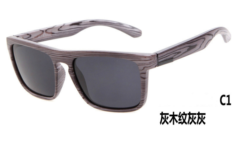 Retro Imitation Bamboo Wood Polarized Sunglasses