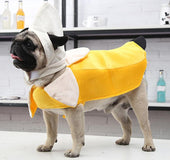 Halloween banana pet clothes