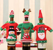 Christmas Wine Bottle Cover