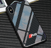 Carbon fiber car   glass case  | IPhone