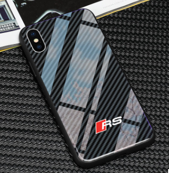 Carbon fiber car   glass case  | IPhone