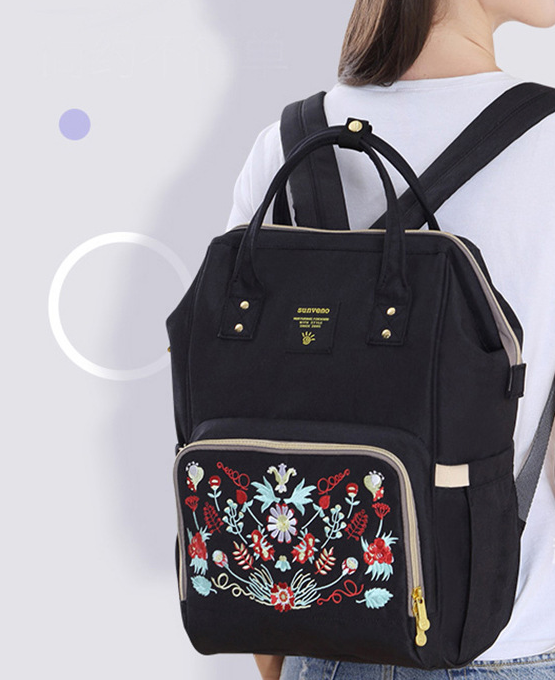 Baby Mummy bag multi-function large-capacity Mummy bag shoulder mother bag out backpack fashion maternal and child package
