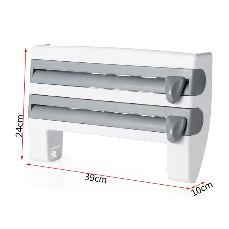 Dispensador de rollo de cocina 4 en 1
