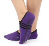 Non-slip yoga socks ballet style