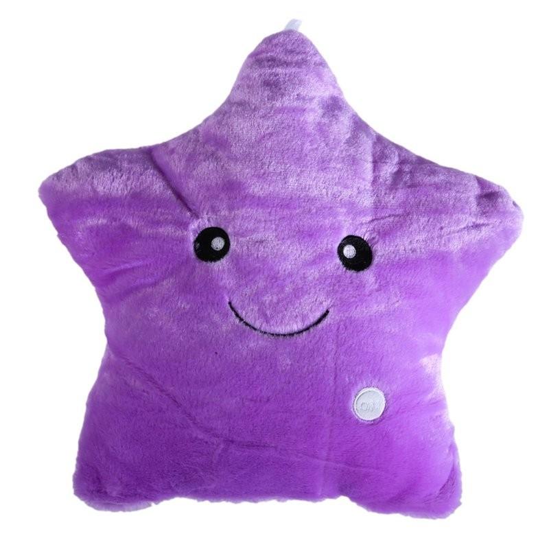 Star Luminous Decorative Pillow