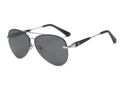 lassic Cmen's metal polarized sunglasses