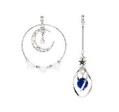 Asymmetrical Star Earrings