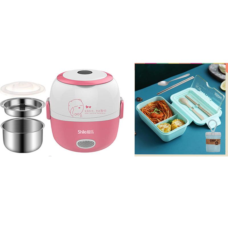 Pluggable heating lunch box