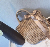 New straw bag shoulder portable handbags beach