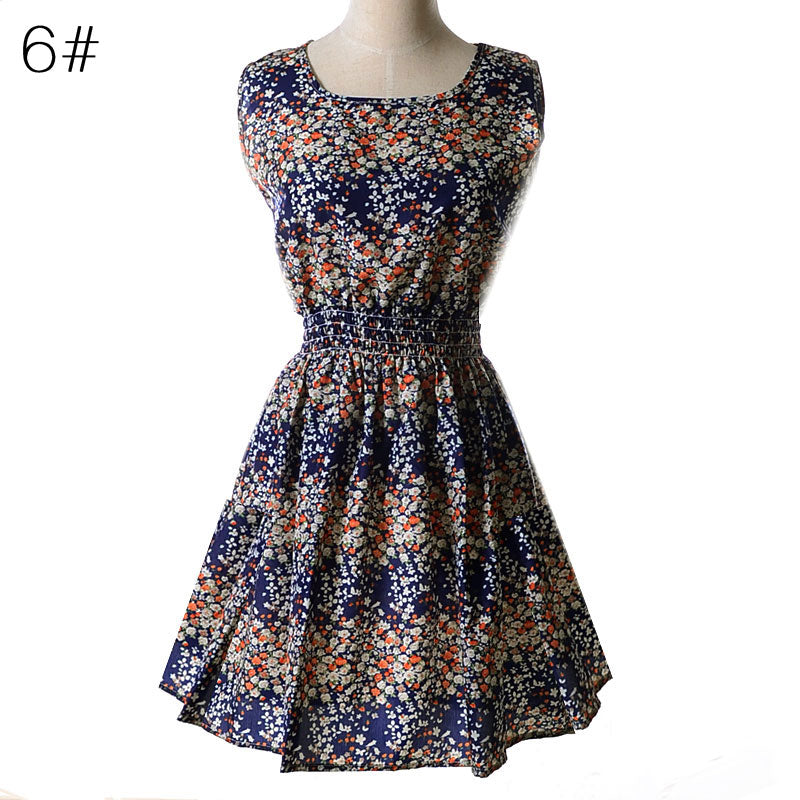 Vestido Floral Talla EUA