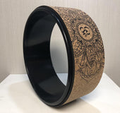 Cork Yoga Wheel Wood