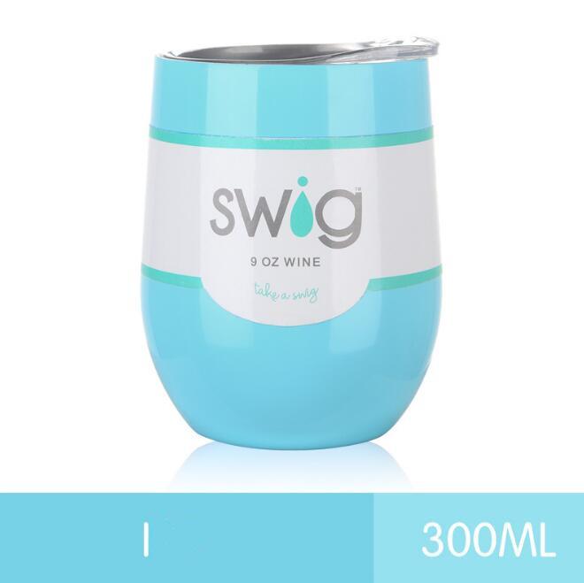 2020 hot drink cups 9 унц. the egg in the form of a 304 stainless steel drink Tumber mug lid wine beer vacuum thermos cup