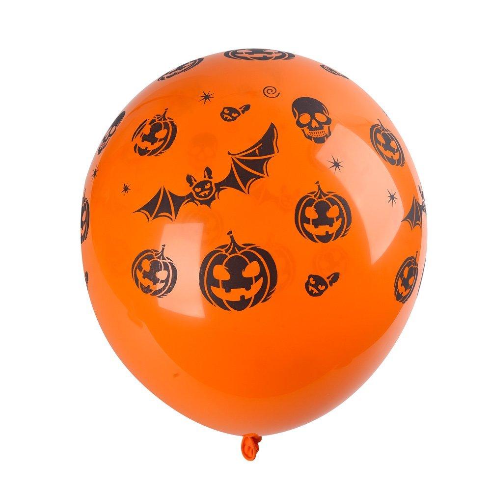 Halloween decorative balloon 12 inch thick latex balloon