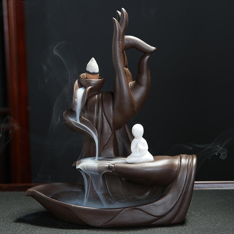 Purple sand back incense burner home indoor aromatherapy furnace