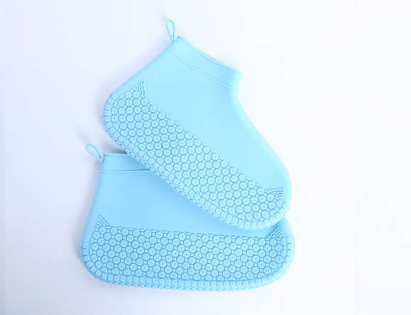Silicone Waterproof Rainy Rain Boots Cover Slip