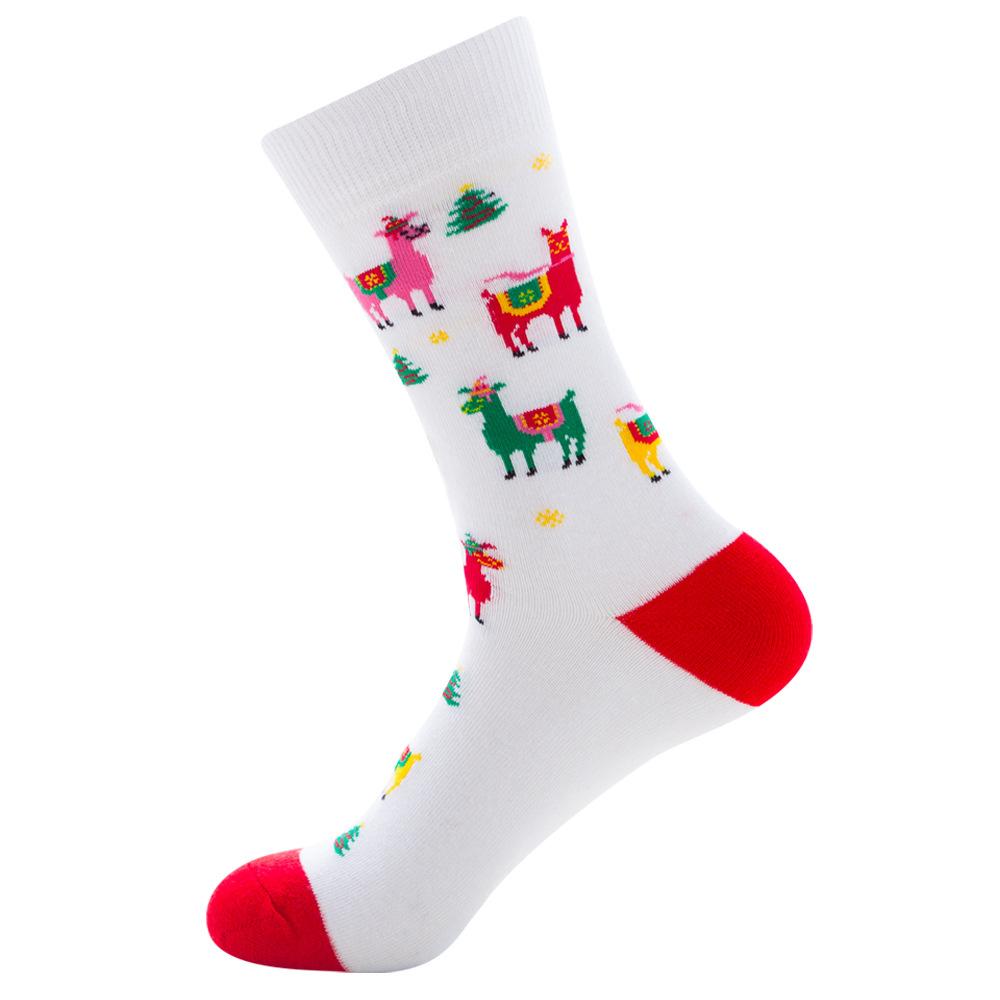 Christmas stocking man funny new year santa claus