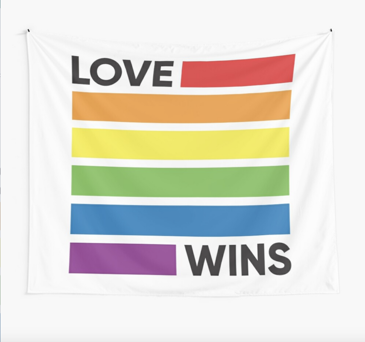 Color line tapestry