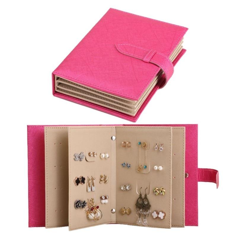 Jewelry Box Earring Book Organizer