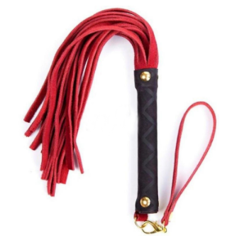Adult Game Genuine leather Spanking Tassel Whip slap strap beat lash flog tickle tool slave SM Sex toy for women man couple