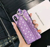 Lingge coin purse  X mobile    7plus/8/6s leather protective cover soft shell  | IPhone