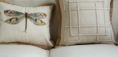 Geometric pillowcase