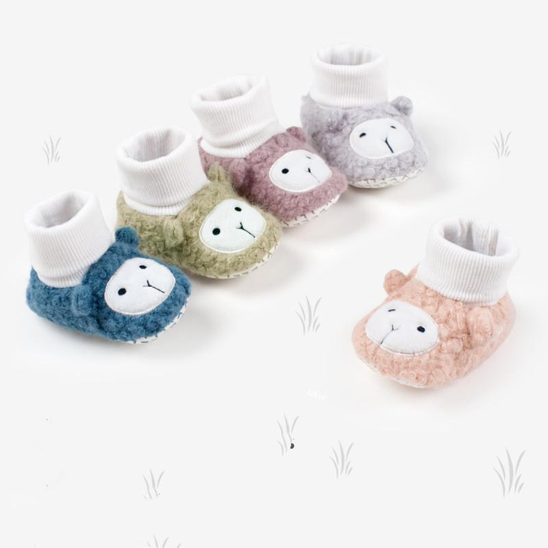 Baby plus velvet foot floor socks