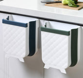 Kitchen folding trash can